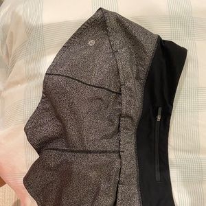 metallic lululemon speed up short 2.5''